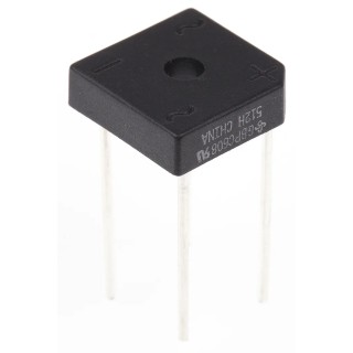 Vishay Bridge Rectifier 800 V 175 A 4-Pin Through Hole Package GBPC6 Series GBPC608-E4/51