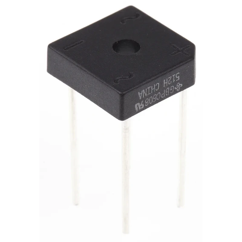 Vishay Bridge Rectifier 800 V 175 A 4-Pin Through Hole Package GBPC6 Series GBPC608-E4/51