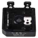 Vishay High Current Bridge Rectifier, 800 V Peak Reverse Voltage, 300 A Surge Current, 15 A Forward Current GBPC1508-E4/51