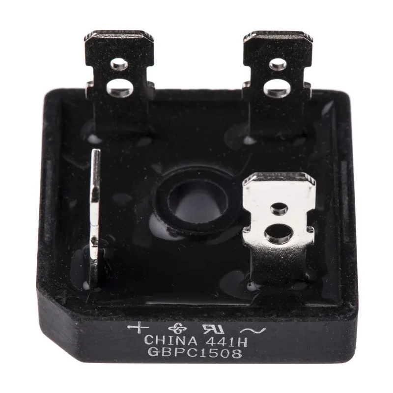 Vishay High Current Bridge Rectifier, 800 V Peak Reverse Voltage, 300 A Surge Current, 15 A Forward Current GBPC1508-E4/51