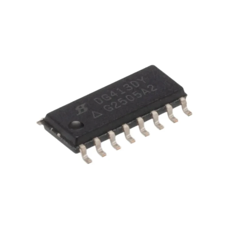 Vishay DG413DY-E3 Analogue Switch 4 CMOS Quad SPST 16-Pin SOIC 5V to 44V Supply DG413DY-E3