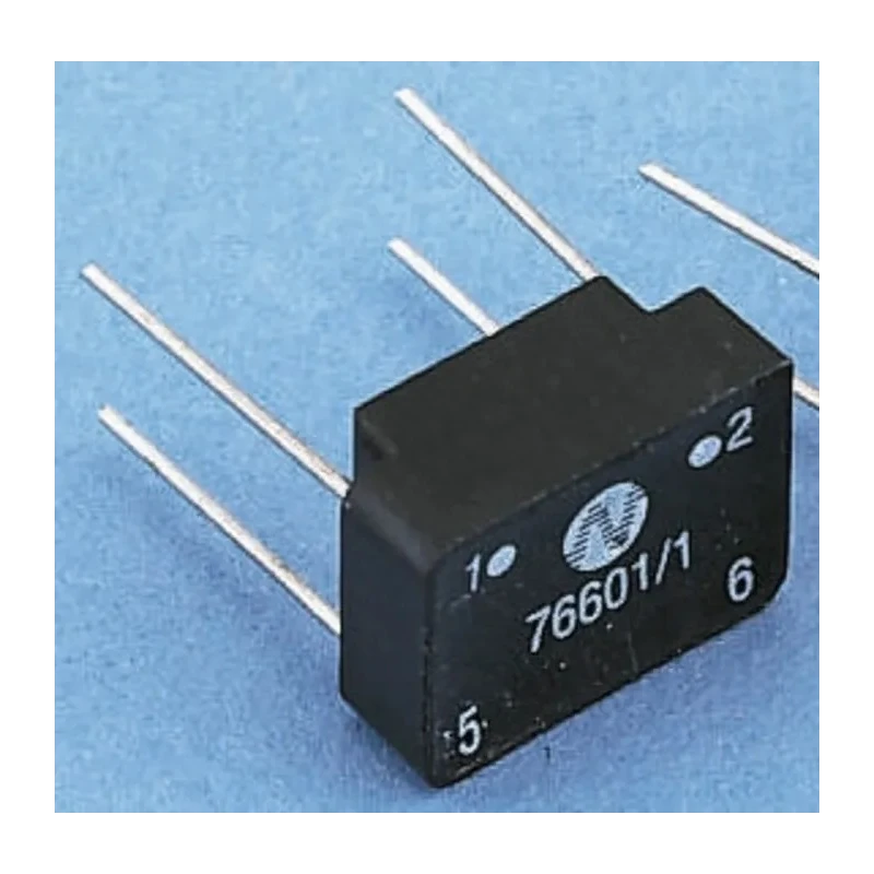 Murata Power Solutions Through Hole Pulse Transformer 1:1 Turns Ratio, 492 μH Primary Inductance, 0.8Ω Primary 76601/2C