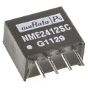 Murata Power Solutions 1W SIP Single Output Unregulated Isolated DC-DC Converter Through Hole, 12V DC Output NME2412SC