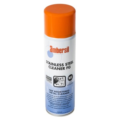 Ambersil NSF C1 Stainless Steel Cleaner Water-Based Aerosol 500 ml 30249-AB