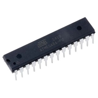 Microchip 8-Bit AVR Atmega Microcontroller 16 MHz, 8kB FLASH, 28-Pin PDIP ATMEGA8A-PU