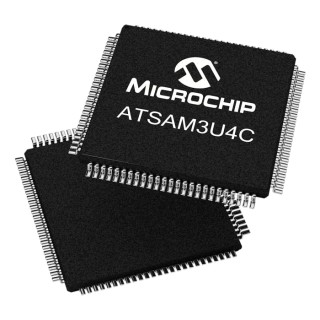 Microchip Microcontroller 32 bit ARM Cortex M3 SAM3U, 96 MHz, 256kB FLASH, 100-Pin LQFP ATSAM3U4CA-AU