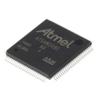 Microchip 32 bit ARM Cortex M3 SAM3X Microcontroller 84 MHz 512kB FLASH 100-Pin LQFP ATSAM3X8CA-AU