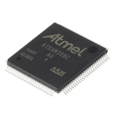 Microchip 32 bit ARM Cortex M3 SAM3X Microcontroller 84 MHz 512kB FLASH 100-Pin LQFP ATSAM3X8CA-AU