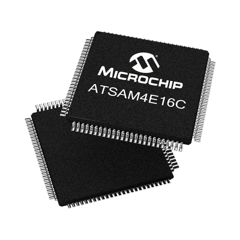 Microchip 32 bit ARM Cortex M4 Microcontroller 120 MHz 1.024MB FLASH 100-Pin LQFP SAM4E