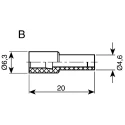 Telegartner Strain Relief Boot Accessory for RG-188/U, RG-316/U, RG-174/U B00080B0002
