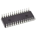 Microchip 8-Bit AVR ATmega Microcontroller 10 MHz 4kB FLASH 28-Pin PDIP ATMEGA48V-10PU