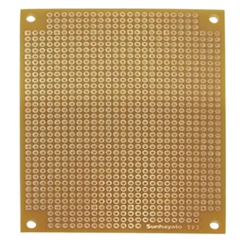Sunhayato Matrix Board FR1 1 mm Holes, 2.54 mm Pitch, 95 mm Length 72 mm Width ICB-293