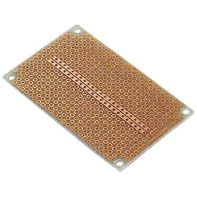 Sunhayato Matrix Board Composite Epoxy Material 1 mm Holes, 2.54 mm Pitch, 72 mm Length x 47 mm Width ICB-288GV