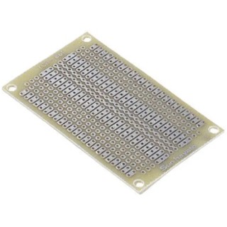 Sunhayato Matrix Board Glass Composite, Board Thickness 1.2mm, Hole Diameter 1mm, 2.54mm Pitch, 72mm x 47mm ICB-86G