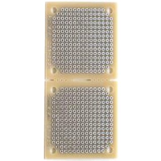Sunhayato Matrix Board 1 mm Holes, 2.54 mm Pitch, 91 mm Length x 45 mm Width, Glass Composite, Board Thickness 1.6 ICB-90GH