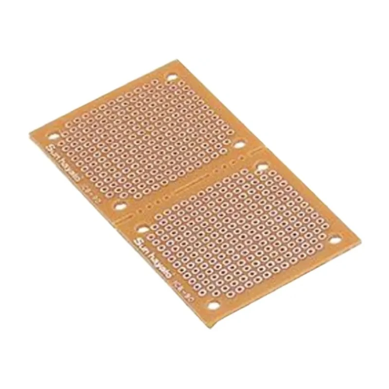 Sunhayato Matrix Board FR1 Phenol-Sided Paper 1 mm Holes 2.54 mm Pitch 91x45 mm ICB-90