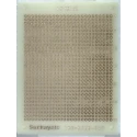 Sunhayato Matrix Board Glass Composite 0.9 mm Holes, 2.54 mm Pitch, 72 mm Length, 47 mm Width ICB-88SEG-PBF