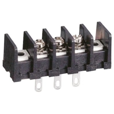 Sato Parts Barrier Strip 3 Contact, 7.62 mm Pitch, 1 Row, 250V, 10A ML-40-S1AXF-3P