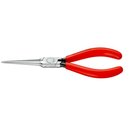 Knipex 1-Piece Flat Nose Long Nose Plier, 160mm Overall Length, 55mm Jaw Length 31 11 160