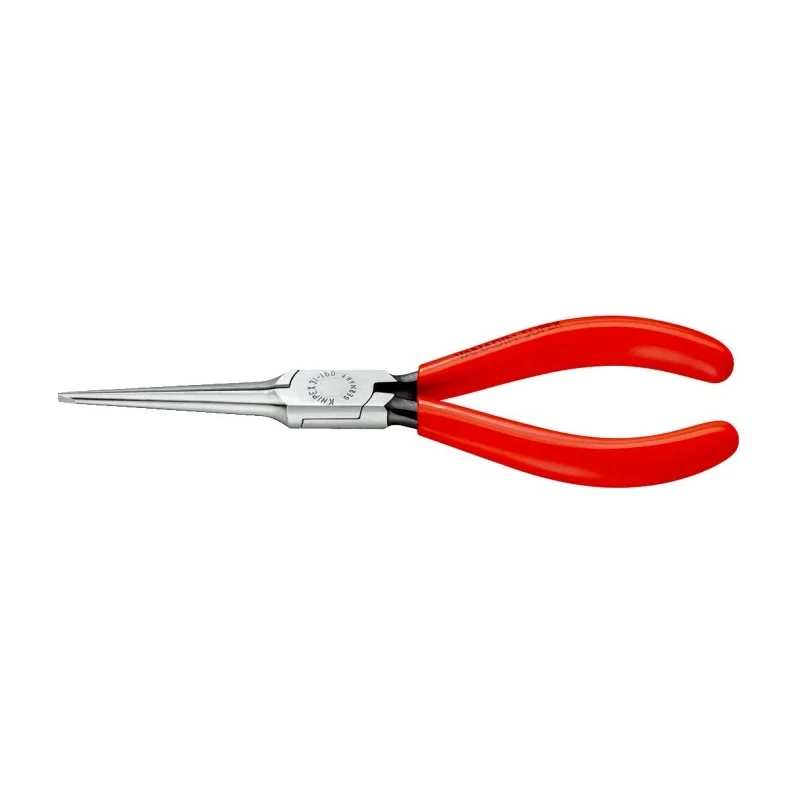 Knipex 1-Piece Flat Nose Long Nose Plier, 160mm Overall Length, 55mm Jaw Length 31 11 160