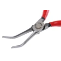 Knipex Long Nose Plier 160mm Overall, 55mm Jaw Chrome Vanadium Steel Polished Handle Plastic Coated 31 21 160