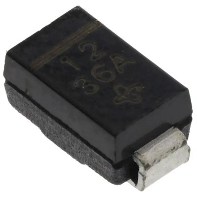 Vishay 12 V General Purpose 1 W Surface Mount Zener Diode Single 2-Pin DO-214AC SML4742-E3/61