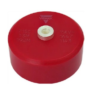 Vishay Single Layer Ceramic Capacitor 2 nF 40kV DC ±20% N4700 Dielectric Screw Mount 85 °C Max Op. Temp. 715C40KTD20