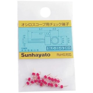 Sunhayato Insulated Terminal Post Multi-Colour RoHS Compliant Japan SLC-3G-R