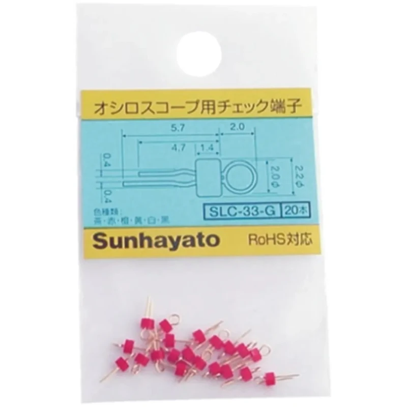 Sunhayato Insulated Terminal Post Multi-Colour RoHS Compliant Japan SLC-3G-R