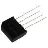 Vishay Bridge Rectifier 400 V 250 A 4-Pin Single Through Hole Mount KBU6G-E4/51