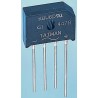 Vishay Bridge Rectifier 800 V 250 A 4-Pin Through Hole KBU6K-E4/51