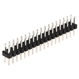 HARWIN M22 Series Straight Through Hole 36 Contact Pin Header 2 mm Pitch 2 Row Unshrouded M22-2021846
