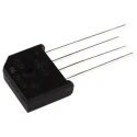 Vishay Bridge Rectifier, 200 V Peak Reverse Voltage, 250 A Peak Surge Current, 4-Pin Through Hole KBU6D-E4/51