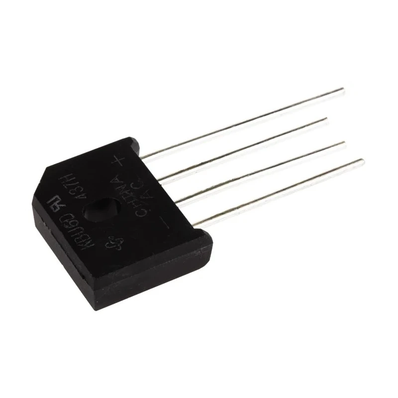 Vishay Bridge Rectifier, 200 V Peak Reverse Voltage, 250 A Peak Surge Current, 4-Pin Through Hole KBU6D-E4/51