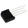Vishay Bridge Rectifier, 200 V Peak Reverse Voltage, 250 A Peak Surge Current, 4-Pin Through Hole KBU6D-E4/51