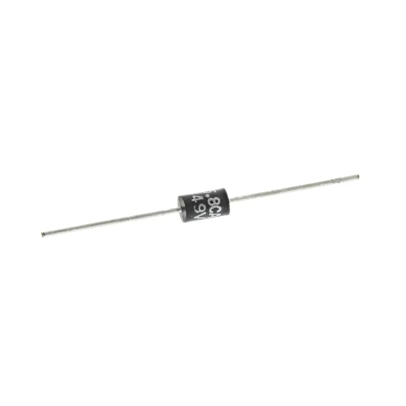 Vishay 1-Element Bi-Directional TVS Diode, 1.5 kW, 2-Pin, Through Hole Mount, 6.45V Breakdown Voltage 1.5KE6.8CA-E3/54