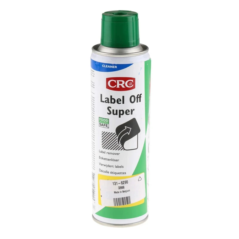 CRC 250 ml Aerosol Label Remover with Fast-Drying Formula for Industrial Use 32668