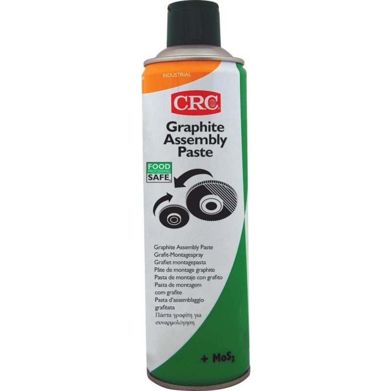 CRC Lubricant Grease 650 ml / 500 ml Graphite Assembly Paste Aerosol Grease 32639