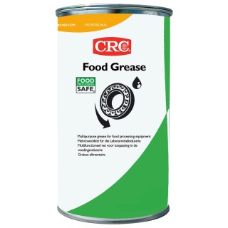 CRC Aluminium Complex Lubricant Grease Food Safe 1 kg, NGLI Grade 2, Translucent, Viscosity 160 mm²/s 10291