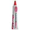 CRC Red Paint Marker Pen for Use with Steel, Maximum Operating Temperature 200°C 30161