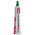 CRC Green Paint Marker Pen for Industrial Steel Marking, Indelible Ink, Max Temp 200°C 30162