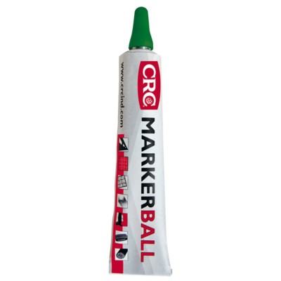 CRC Green Paint Marker Pen for Industrial Steel Marking, Indelible Ink, Max Temp 200°C 30162