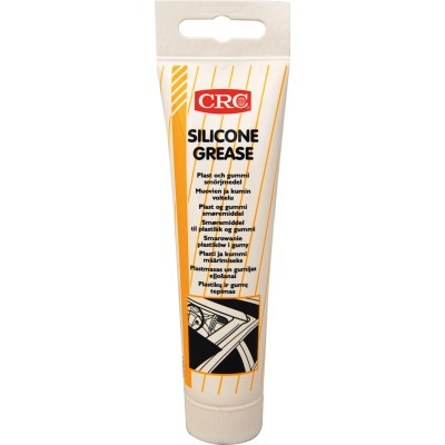 CRC Silicone Grease 100 ml Tube, Grease Type Silicone, NGLI Grade 1, Viscosity 9000 mm²/s, Operating Temp -40°C to 32086