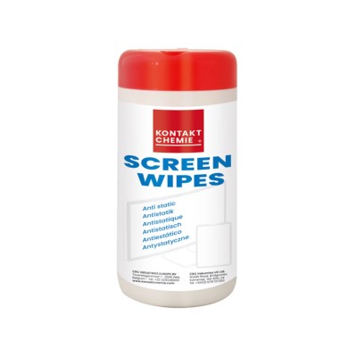 Kontakt Chemie Screen Wipes Wet Screen Cleaning Dispenser Box of 100 31980