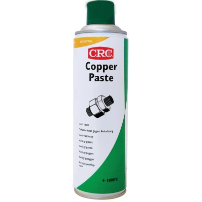 CRC Copper PASTE Lubricant Aerosol 650 ml / 500 ml, High Temperature Resistance, Anti Seize 32340