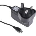 RS PRO AC/DC Adapter 5 V DC 5 W Micro USB Type B Output Type G Plug 1 A 131-4662