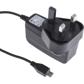 RS PRO AC/DC Adapter 5 V DC 5 W Micro USB Type B Output Type G Plug 1 A 131-4662