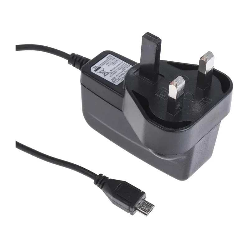 RS PRO AC/DC Adapter 5 V DC 5 W Micro USB Type B Output Type G Plug 1 A 131-4662