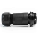 RS PRO Industrial Circular Connector 2 Contacts Cable Mount Socket Female IP68 500V 30A 131-6358
