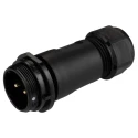 RS PRO Industrial Circular Connector, 2 Contacts, Cable Mount, Socket, Male, IP68, 500V, 30A, Threaded, Model 131-6362